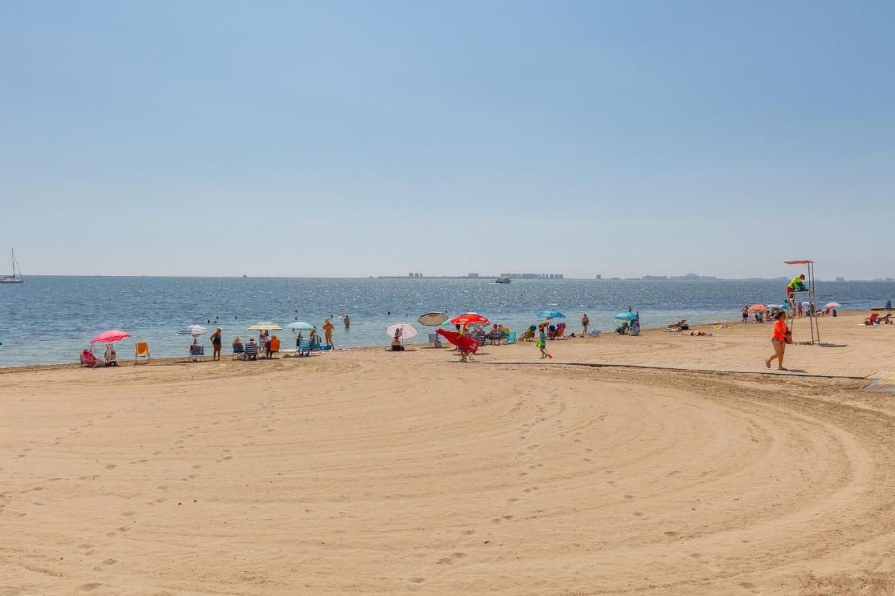 Ribera Beach/Wifi Apartment Santiago De La Ribera Luaran gambar