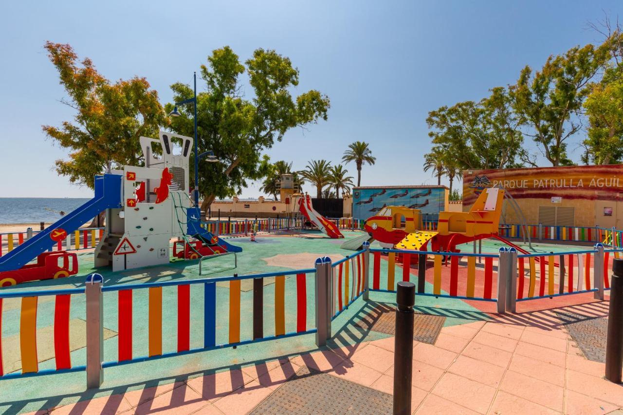 Ribera Beach/Wifi Apartment Santiago De La Ribera Luaran gambar